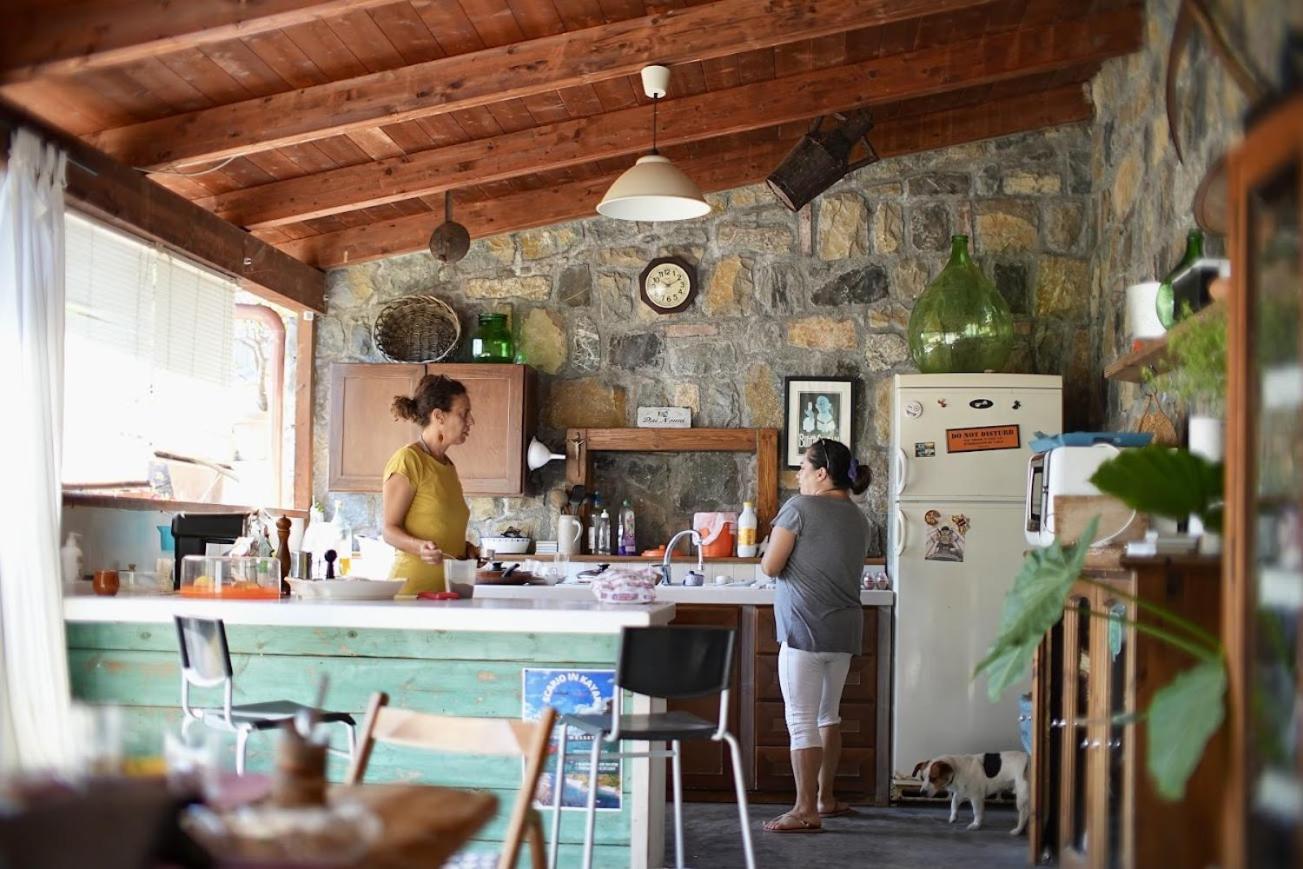 B&B Casa Dei Nonni Scario Exteriör bild
